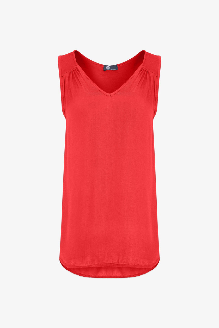 Women's Woven Sleeveless Top