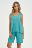 Women's Woven Sleeveless Top