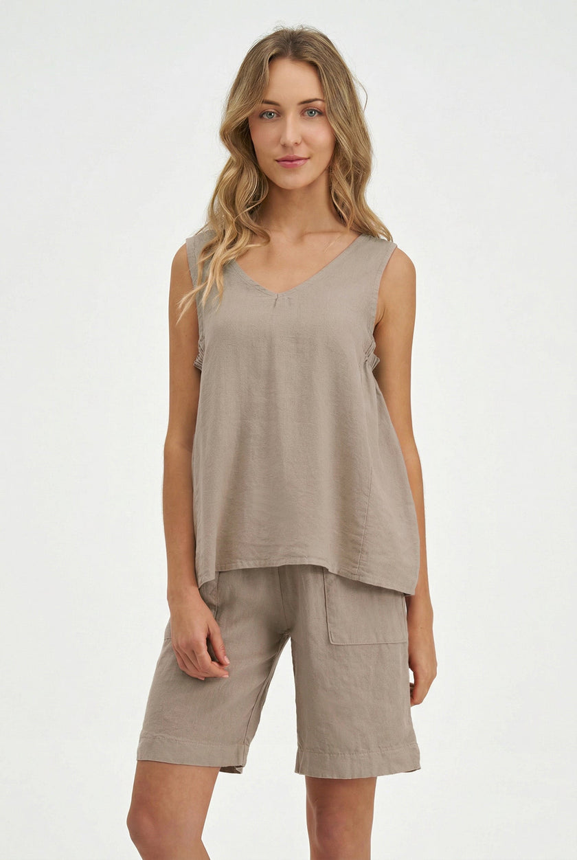 Women's Woven Sleeveless Top