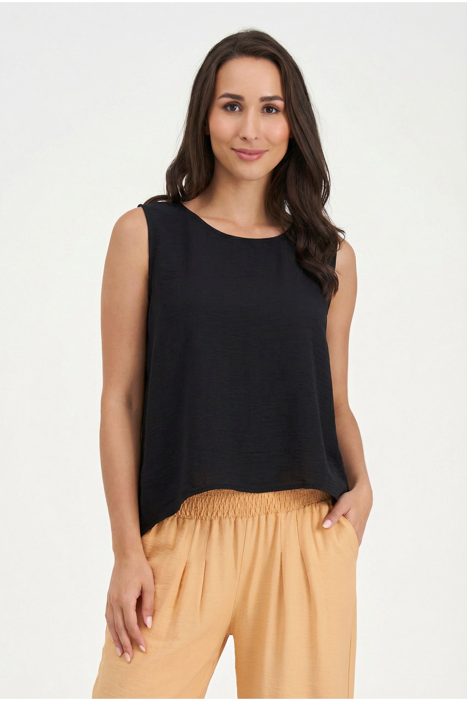 Women's Woven Sleeveless Top