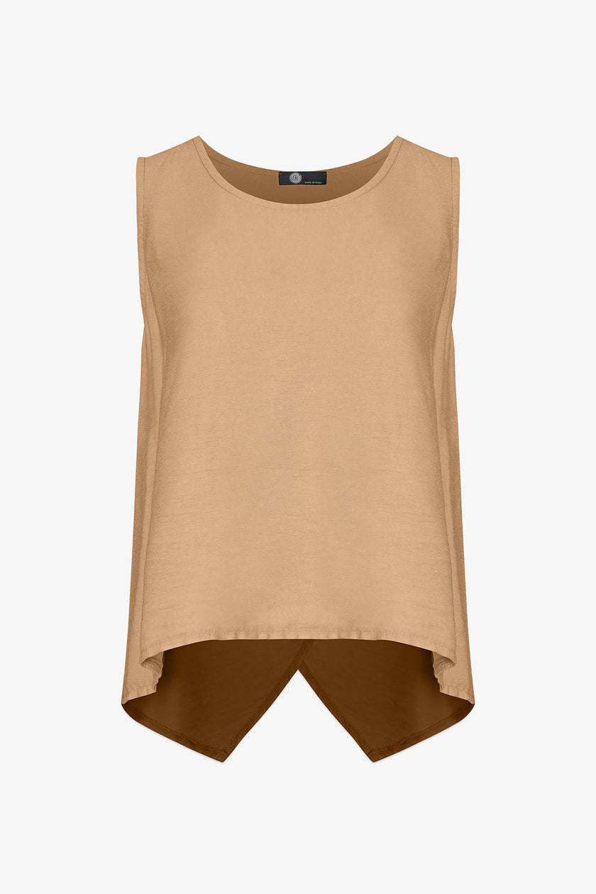 Women's Woven Sleeveless Top