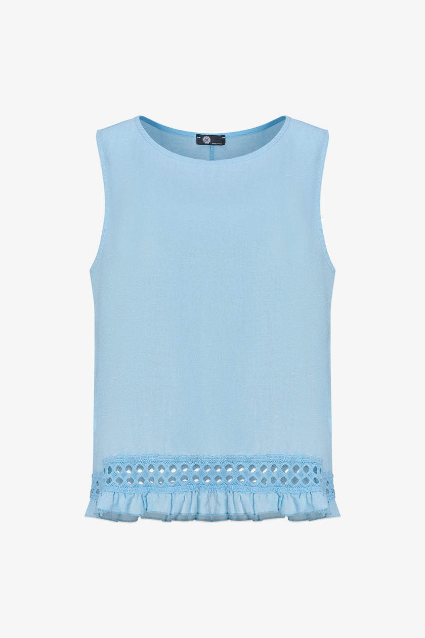 Women's Woven Sleeveless Top