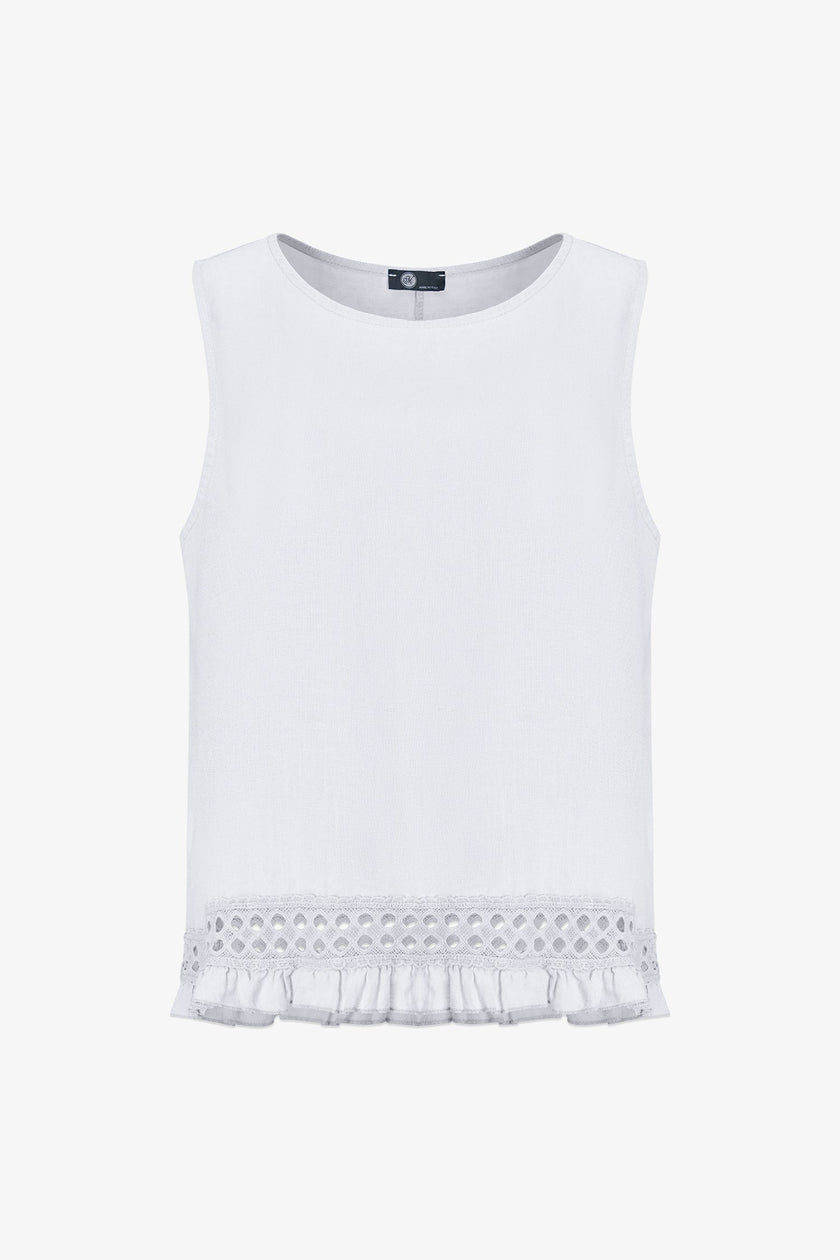 Women's Woven Sleeveless Top