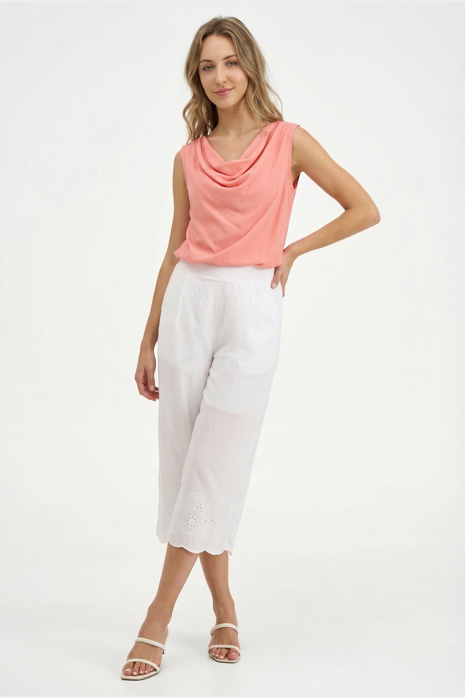 Women's Woven Sleeveless Top