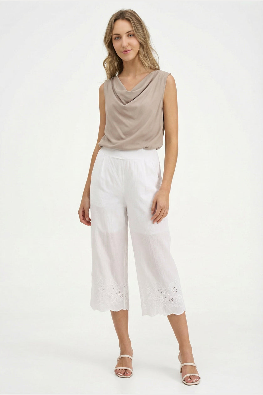 Women's Woven Sleeveless Top
