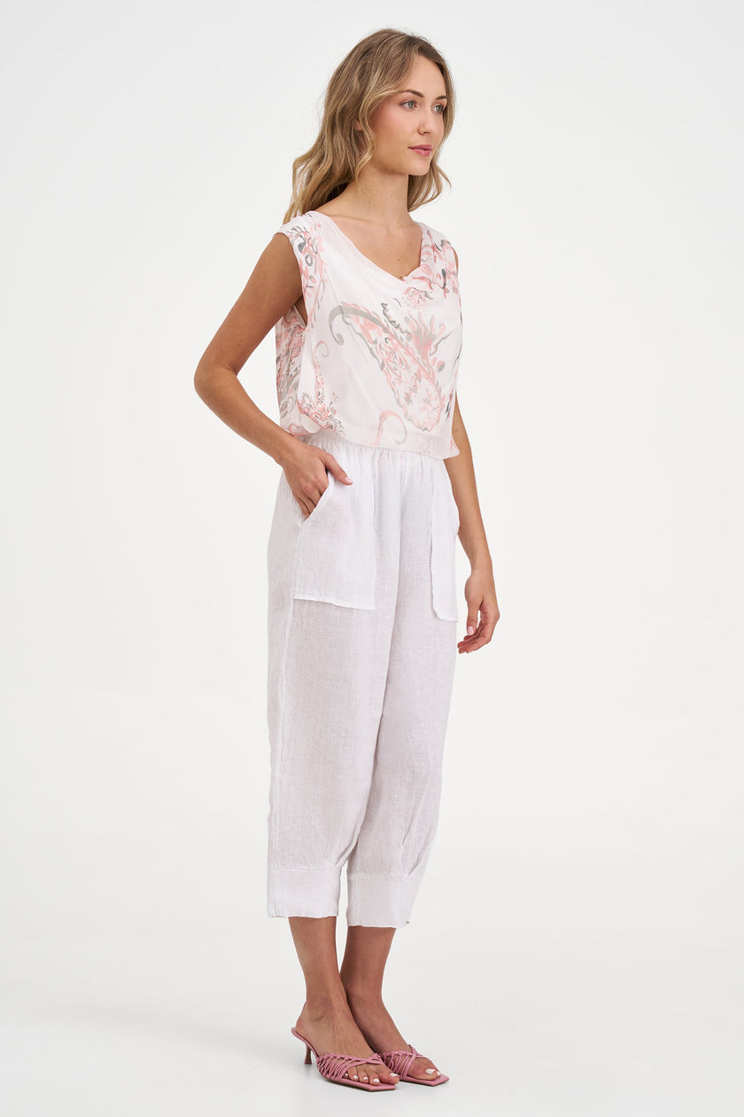 Women's Woven Sleeveless Top