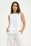 Women's Woven Sleeveless Top