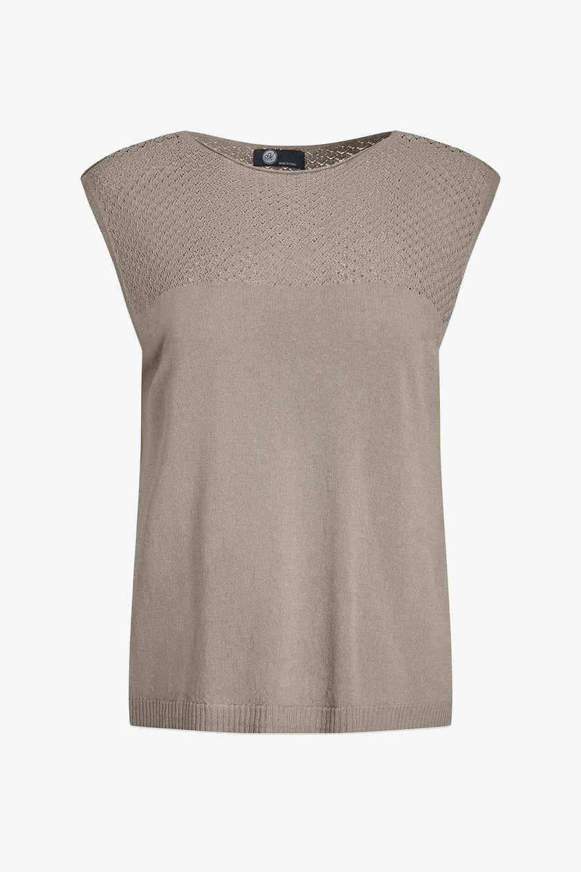 Women's Knit Sleeveless Top