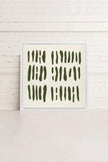 FLOATING PATTERNS, Oeuvre sur toile étirée