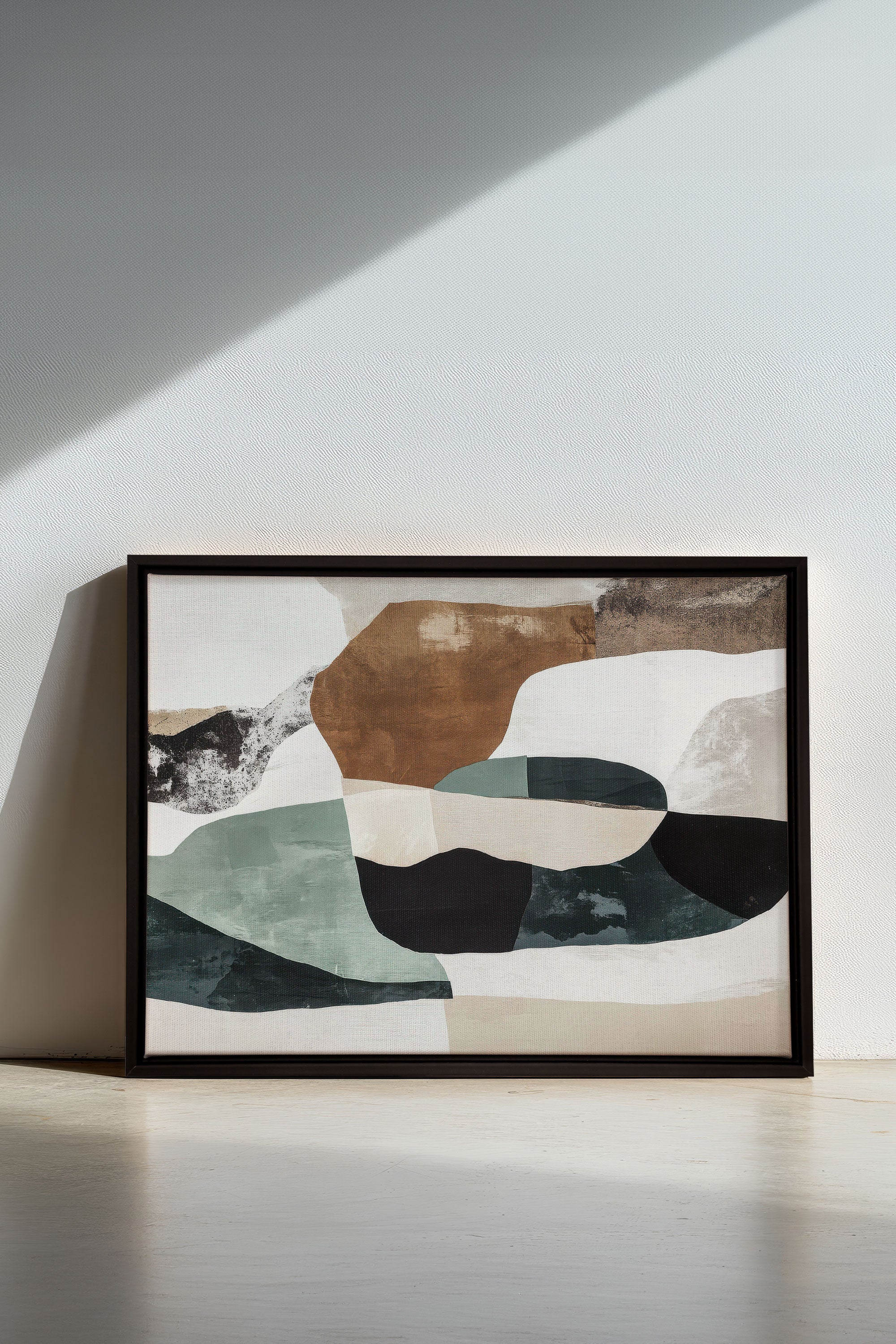 FRAGMENTS NATURELS, Oeuvre sur toile étirée
