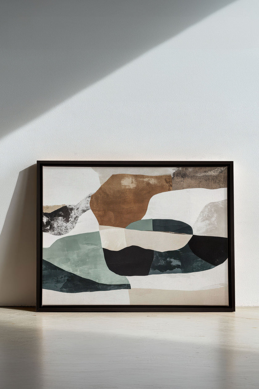 FRAGMENTS NATURELS, Oeuvre sur toile étirée
