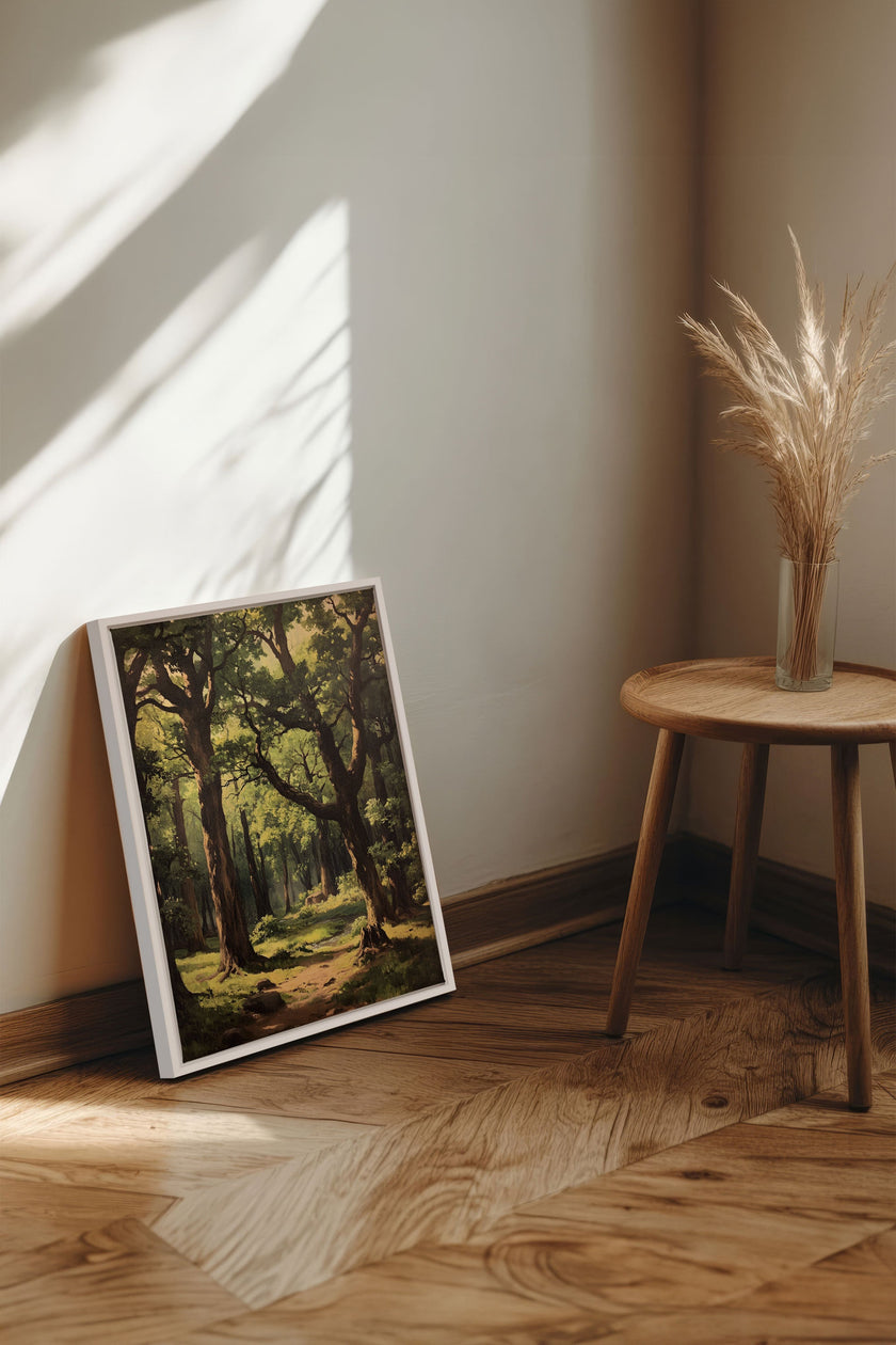 MYSTIC TRAILS, Oeuvre sur toile étirée