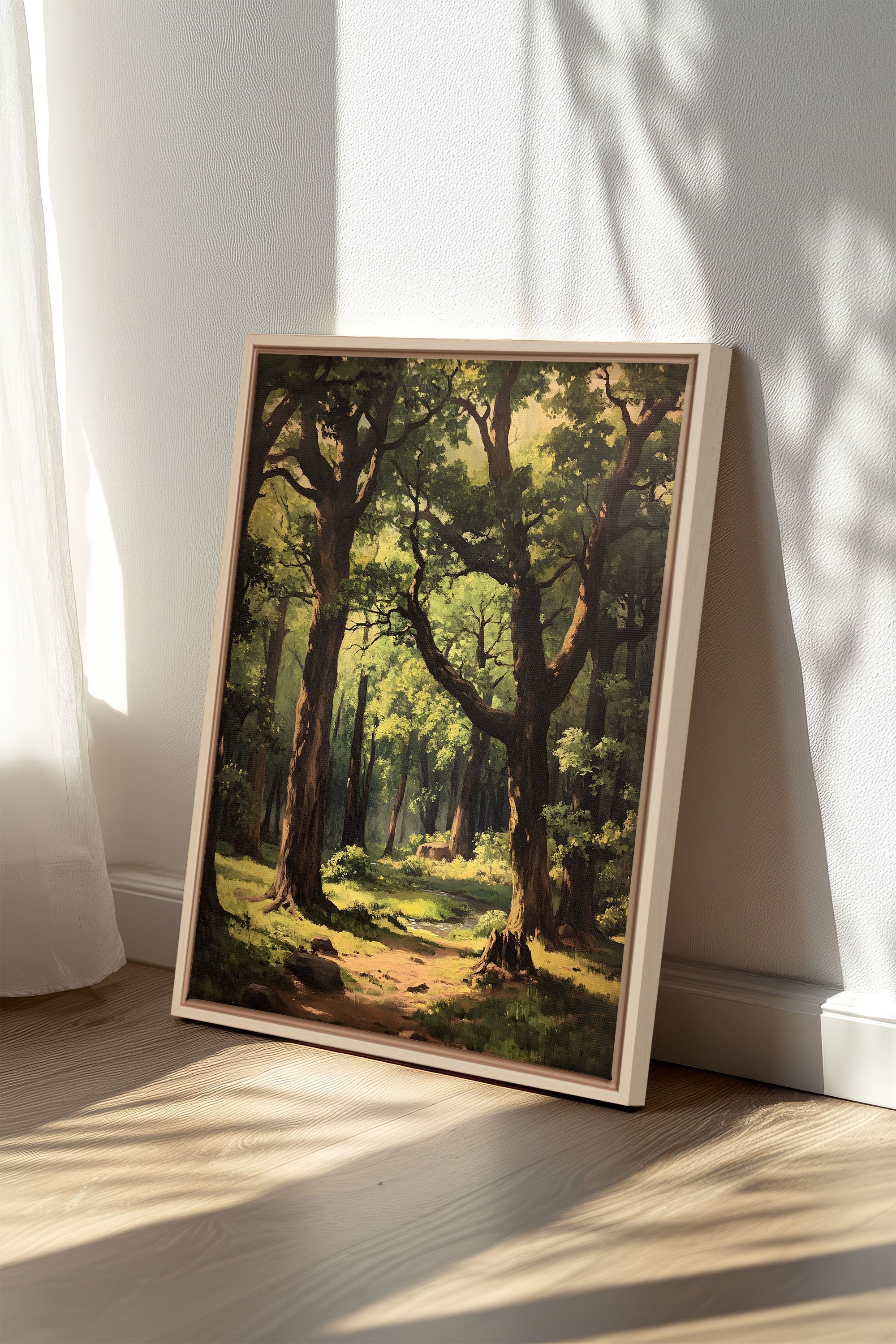 MYSTIC TRAILS, Oeuvre sur toile étirée