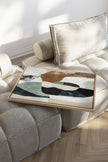 FRAGMENTS NATURELS, Oeuvre sur toile étirée