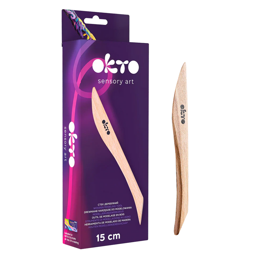 OKTO - WOODEN MODELING TOOL
