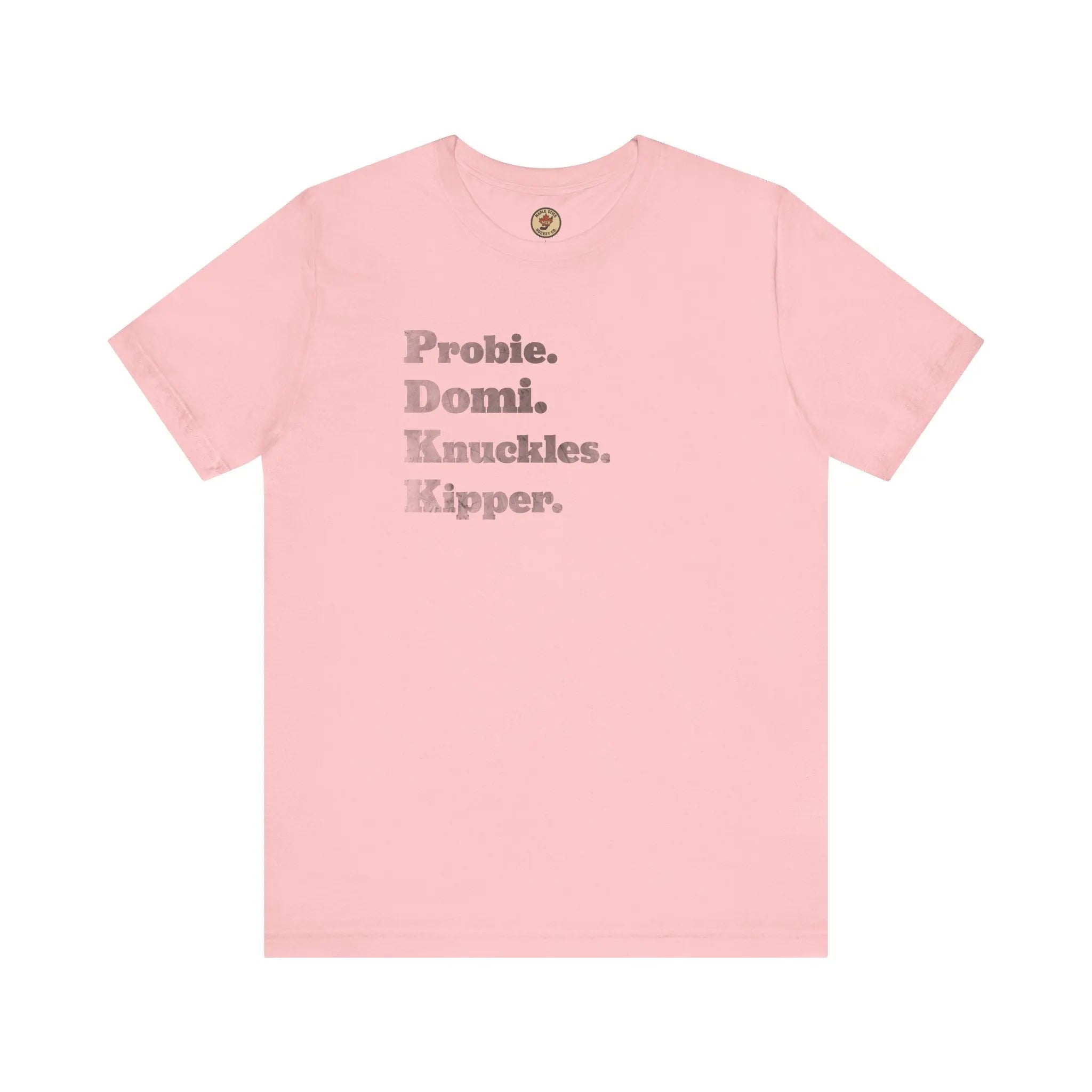 Probie Domi Knuckles Kipper T-Shirt - NHL Hockey Fighters - Maple Stick Hockey Co. - True Fan