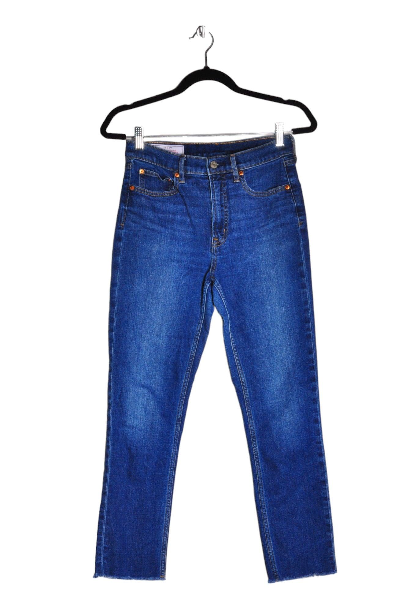 GAP Women Straight-Legged Jeans Regular fit in Blue - 27