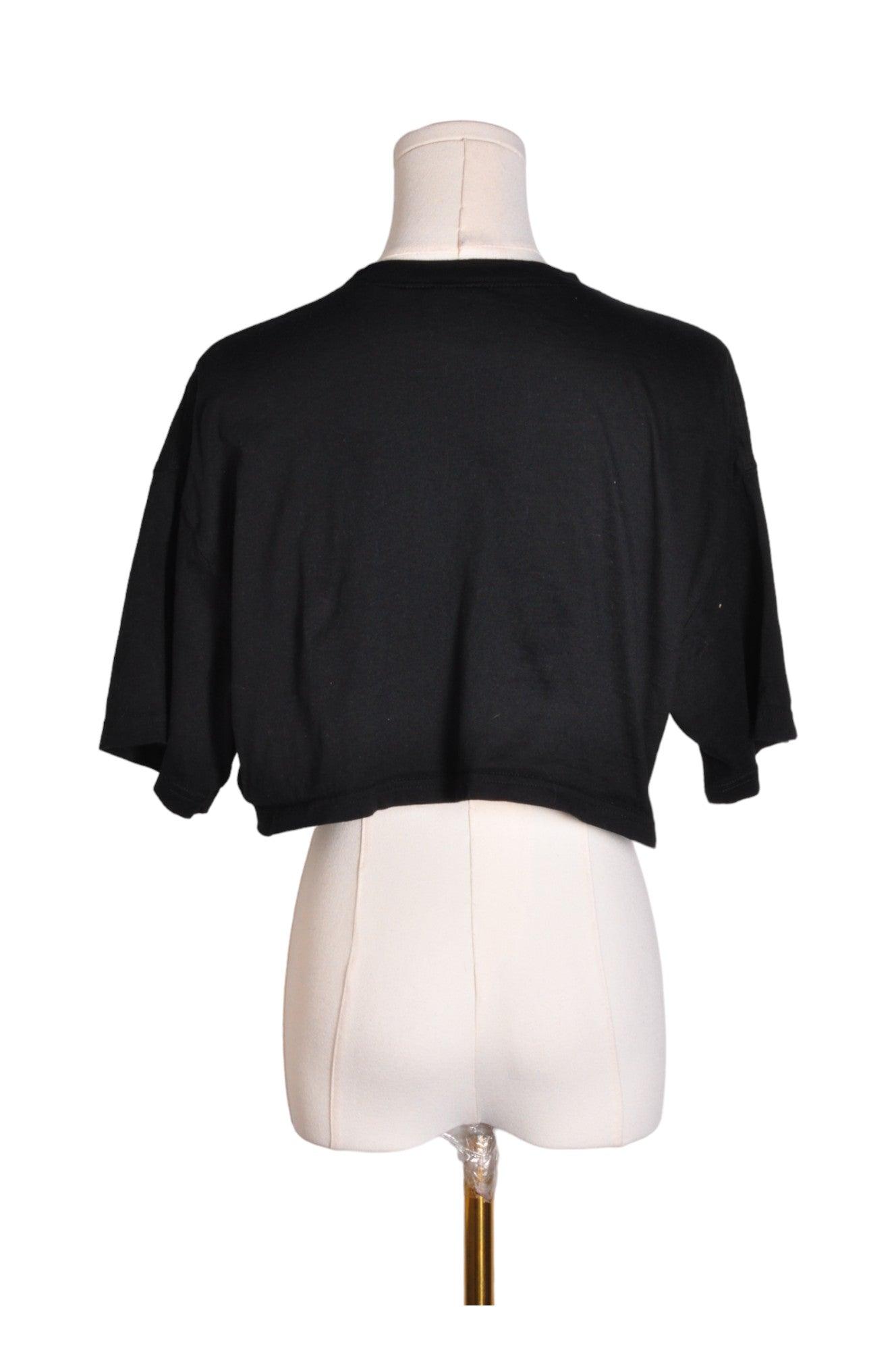 H&M Women Crop Tops Regular fit in Black - M