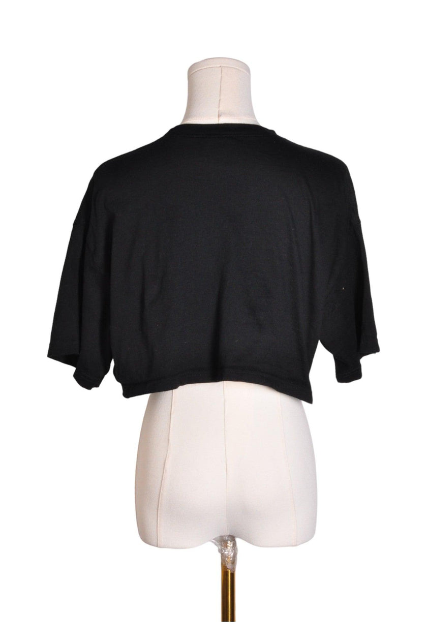 H&M Women Crop Tops Regular fit in Black - M