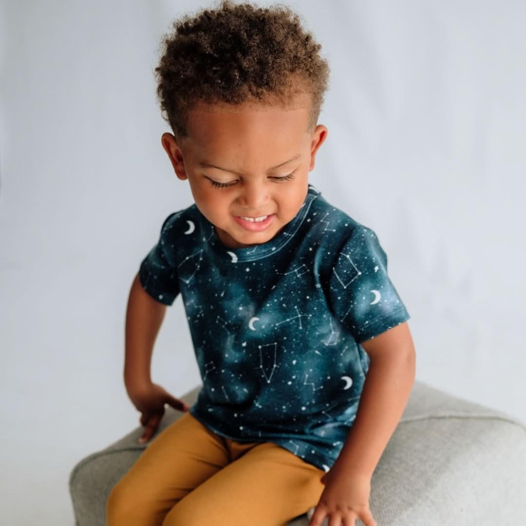 Baby/Kids' Bamboo T-Shirt | Night Sky
