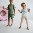 Kids' Bamboo Leggings | Garden Snakes