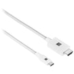Câble USB-C à HDMI 4K de 2 m (6,5 pi) de Platinum - Blanc