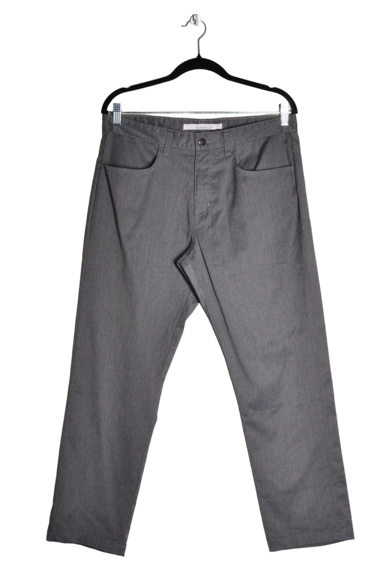PERRY ELLIS Women Straight-Legged Jeans Regular fit in Gray - 32x30