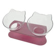 Elevated Double Food Bowl  for Pets Cat Dog Food and water Bowl
