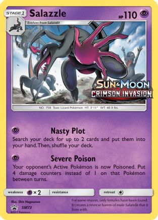 Salazzle - SM73 (Prerelease) SM73/248 - SM Promos Holofoil