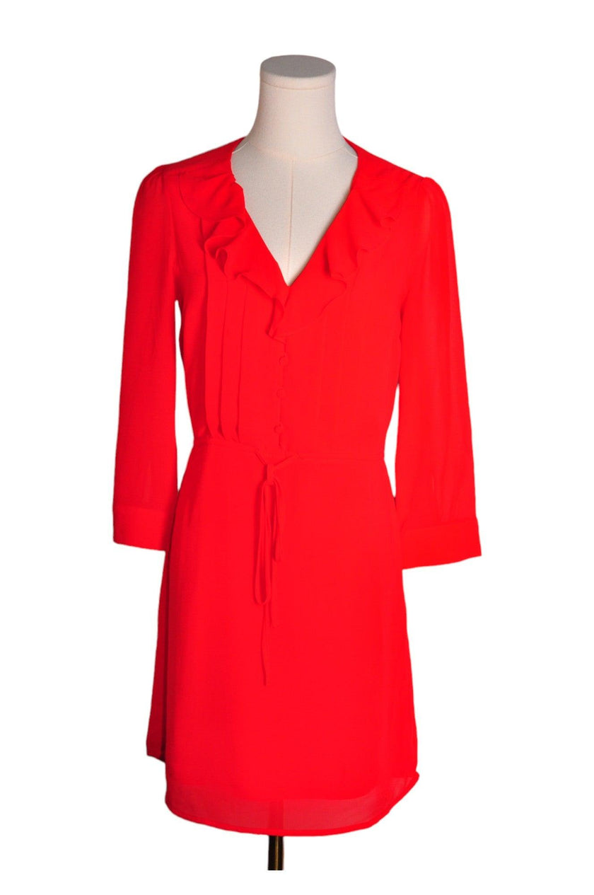 H&M Women Wrap Dresses Regular fit in Red - 4