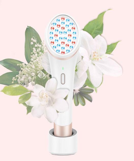 Xpreen Wireless Rechargeable Acne Light Therapy Device Blue & Red Light Acne Eraser