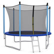Outdoor Trampoline with Safety Closure Net