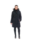 Outdoor Survival Canada Women's Nisto -40 Down Parka, Orca Black, Large - ON DISPLAY