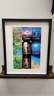 151 Charizard, Venusaur, Blastoise Evolution Line Picture Frame