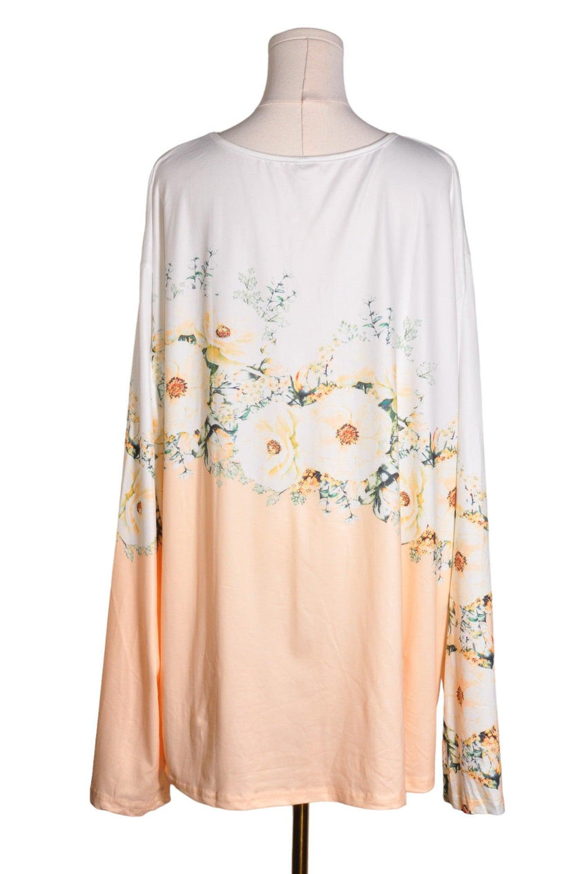 UNBRANDED Women Blouses Regular fit in White - 5XL