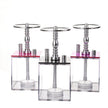 Arabic hookah with light full set of acrylic LED square pot