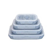 Silicone lunch containers