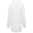 Christmas hot sale printed mid-length pocket hooded long-sleeved sweater