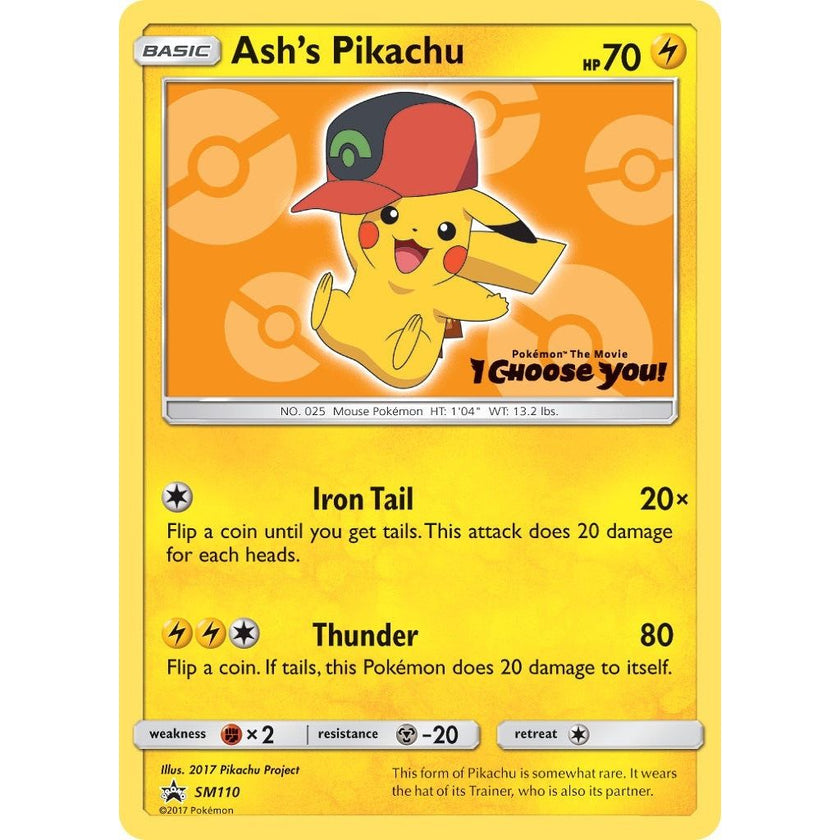Ash's Pikachu - SM110 (SM110) (SMP)