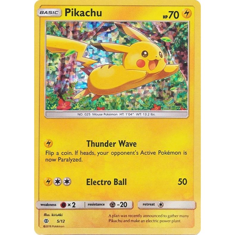 Pikachu (005/012) (MCD17)
