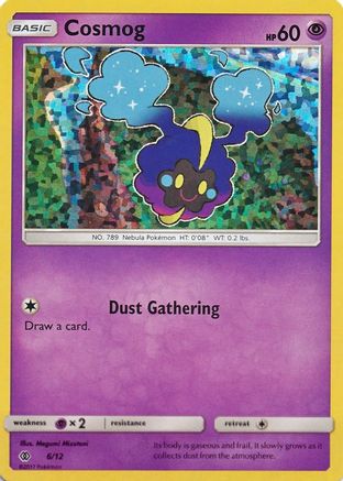 Cosmog - 6/12/12 - McDonalds Promos 2017 Holofoil