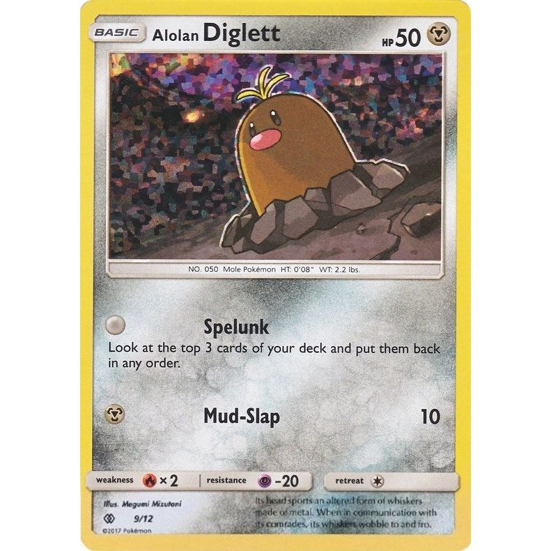 Alolan Diglett (009/012) (MCD17)