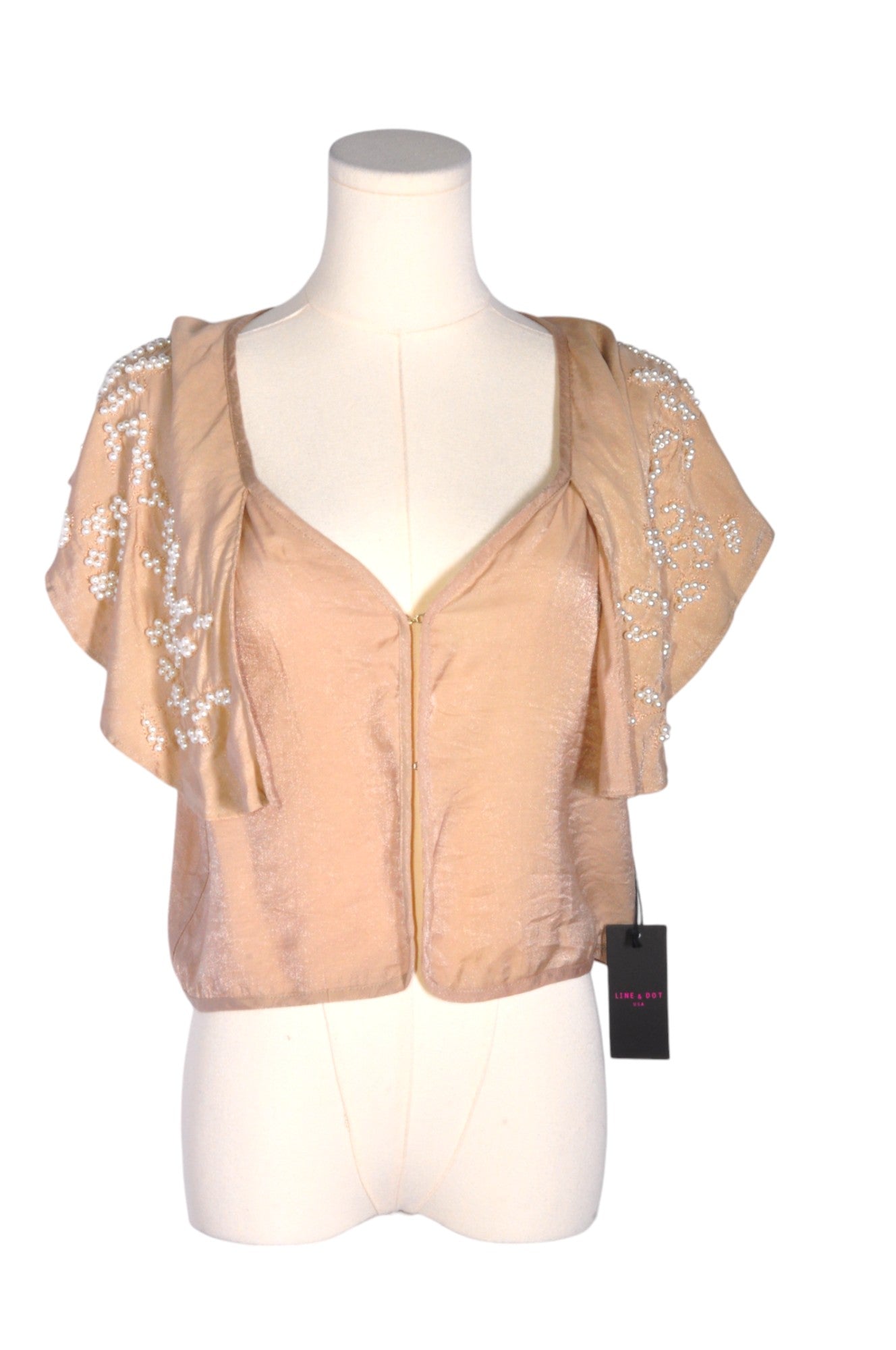 LINE & DOT Women Blouses Regular fit in Brown - S