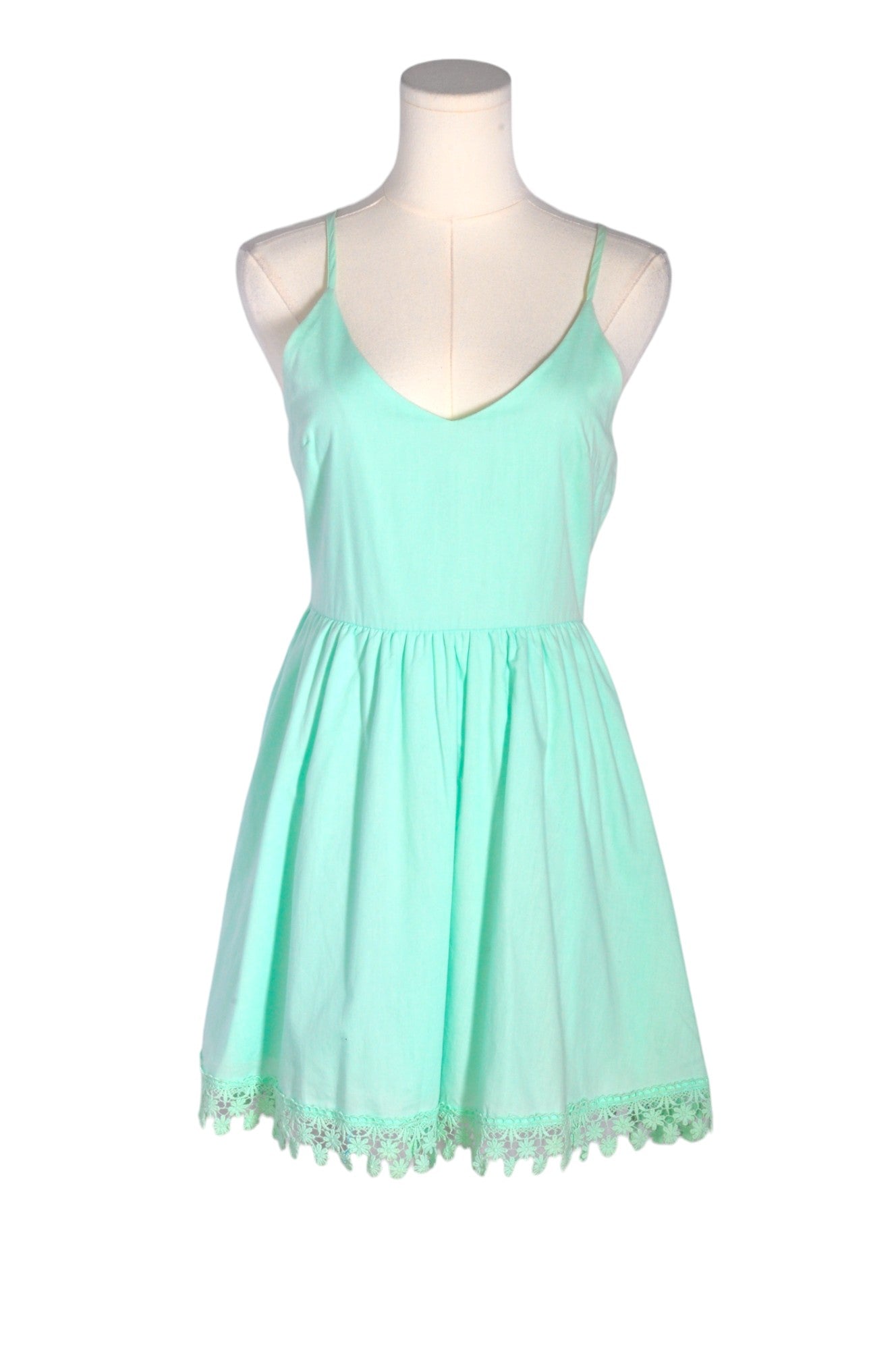 TOBI Women A-Line Dresses Regular fit in Green - M