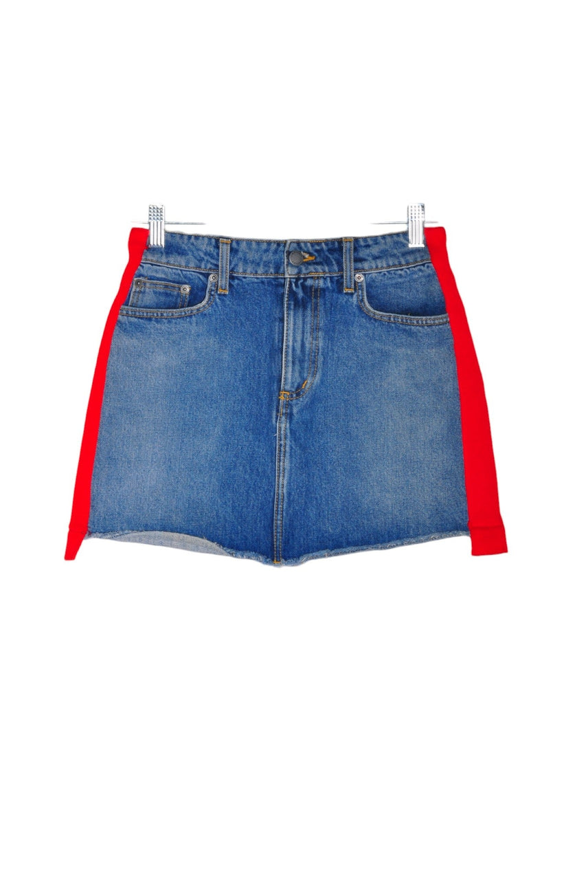 KARMAR Women Denim Skirts Regular fit in Blue - 27