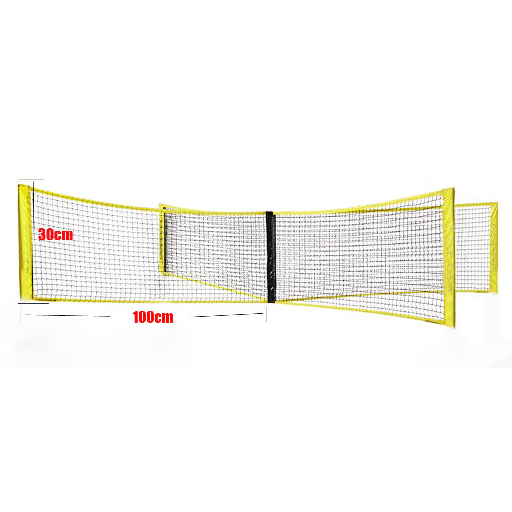 PE Standard Volleyball Net – Indoor Outdoor Beach Court Net 2mm/4mm Rope