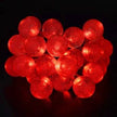 Crystal solar power of the led lamp string lights christmas lights solar garden outdoor decoration for christmas