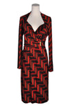 ANNE KLEIN Women Wrap Dresses Regular fit in Red - 10