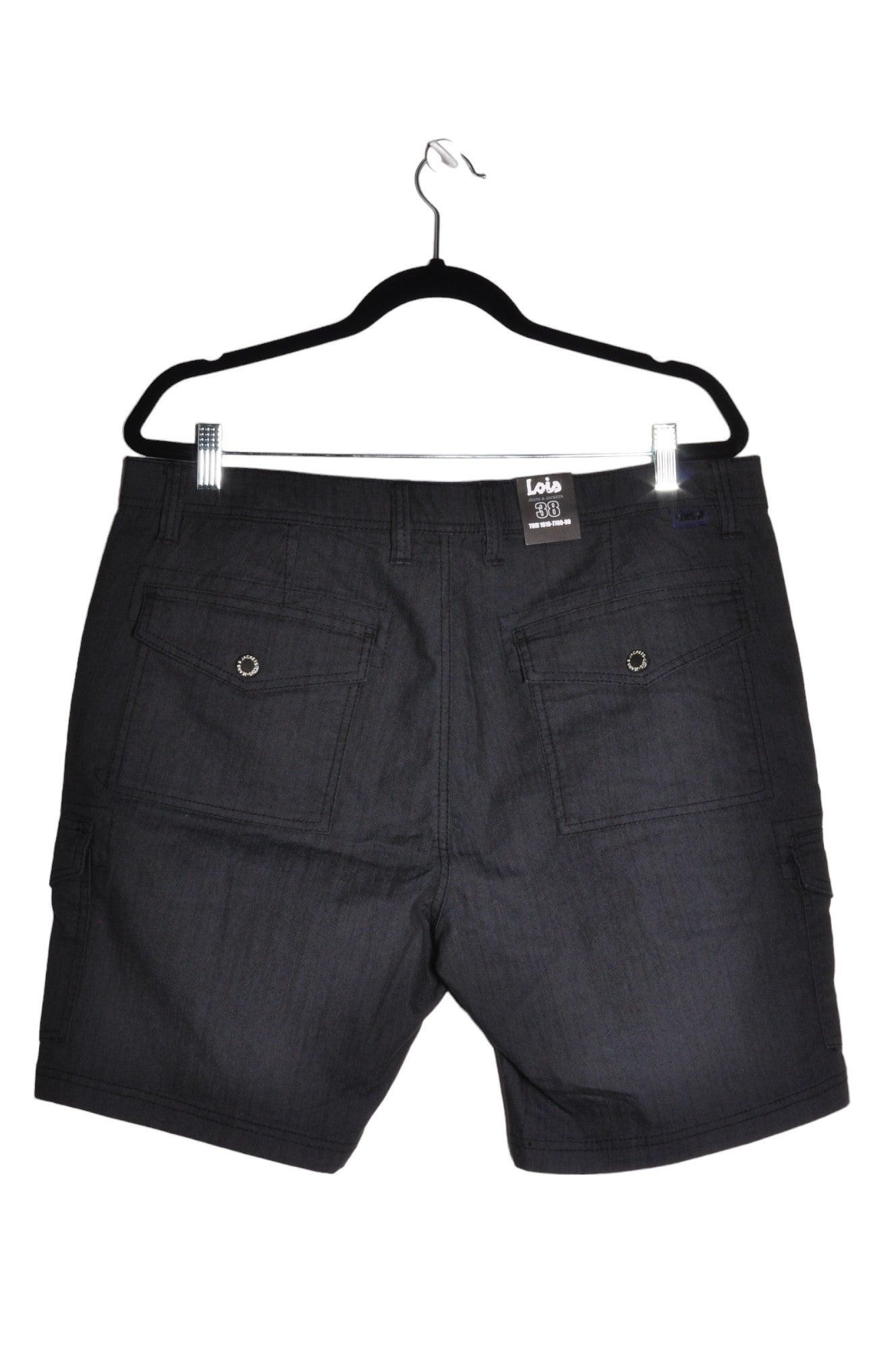 LOIS Men Classic Shorts Regular fit in Black - 38