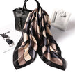 Women's Decorative Silk-Style Square Scarf 70x70cm – 15 Prints Canada USA